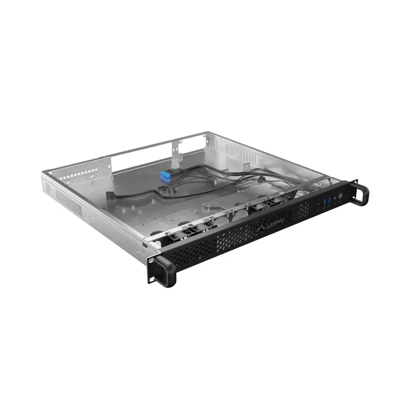 Rack važtuvas Lanberg SC01-4201-10B 1U juodas 4 ventiliatoriai