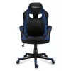 Huzaro FORCE 2.5 BLUE MESH žaidimų kėdė su tinkliniu sėdimu paviršiumi, juoda-mėlyna