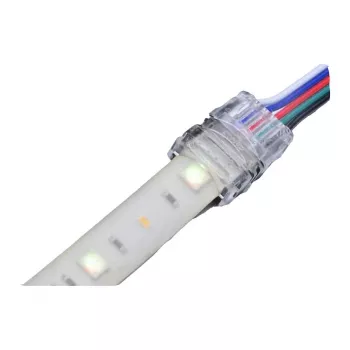 Synergy 21 LED FLEX juostos papildymas Easy Connect juosta prie laido 12mm RGB-W IP65/54