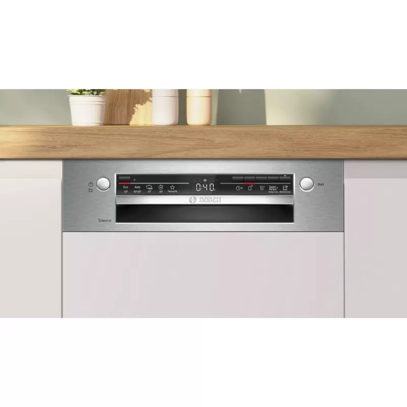 Indaplovė Bosch Serie 2 SPI2HKS42E pusiau įmontuojama siaura 45 cm, 10 stalviečių, 5 programų, E klasė