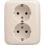 BUSCH JAEGER BJ 202 EUJ-214 202 EUJ-214 SCHUKO dvigubas kištukinis lizdas