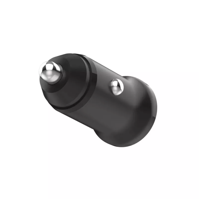 Automobilinis kroviklis FIXED FIXCC20N-CU-BK — USB-C ir USB-A prievadai, 20W galia, kompaktiškas