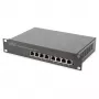 Switch DIGITUS 10 colių Gigabit Ethernet 8 prievadų nevaldomas - 8x Gigabit RJ45, montuojamas į stelažą
