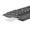 Pilno dydžio laidinė klaviatūra NATEC Moray ES su USB, ispanišku QWERTY išdėstymu, 105 klavišais, ID kortelių skaitytuvu, 1,5 m kabeliu, juoda