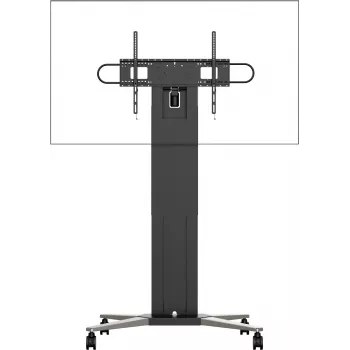 Vision motorizuotas vežimėlis plokščiaekraniams televizoriams, plieninis, matinė juoda, 119,4-228,6 cm (47-90 inch)