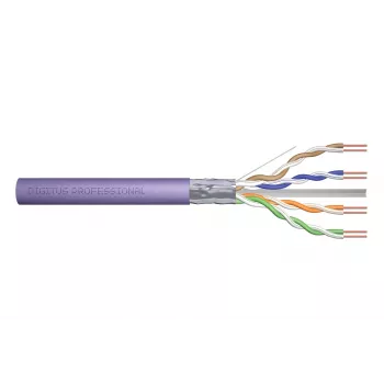 Tinklo kabelis Digitus DK-1624-VH-1 F/UTP Cat.6 100m Juodas