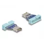 DeLOCK USB adapteris 19 kontaktų vidinis USB lizdas į vidinį USB Type-E Key A kištuką 10 Gbps