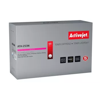 Kasetė tonerio ActiveJet ATH-253N magenta, skirta lazeriniams spausdintuvams, 7000 puslapių, suderinama su HP 504A / Canon CRG-723M