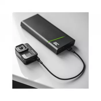 USB laidas Green Cell KABGC22 USB 2.0 1,2 m USB A USB C juodas