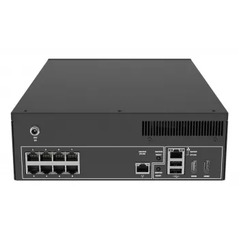Tinklinis vaizdo registratorius AXIS S2208 Mk II, 8 kanalų, 4 TB HDD, SATA, 7680×4320 maks., IEEE 802.3at, juodas