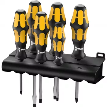 Atsuktuvų rinkinys Wera 932/6 Kraftform Set Standard, 6 vnt.