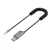 Savio TR-16 Bluetooth 5.3 siųstuvas AUX adapteris su laisvų rankų funkcija, Google Assistant/Siri