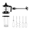 Gastroback 40983 Design Handmixer Pro rankinis maišytuvas, juoda/sidabrinė