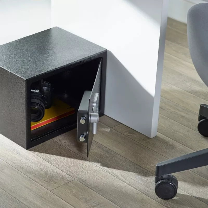 Yale YSV/250/DB2 Laisvai Pastatomas Seifas 16.3 l Plieninis Juodas