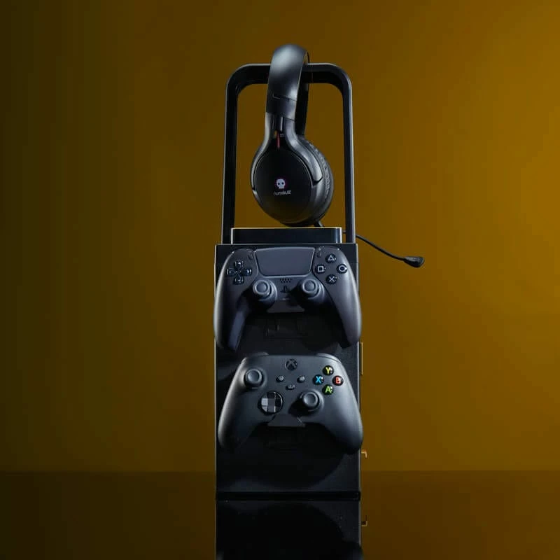 Numskull Games Oficialus Hogwarts Legacy žaidimų laikiklis, disketų laikiklis žaidimams, Xbox, juoda, laidinis