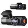 Automobilinis vaizdo registratorius VANTRUE N5 Nexus 5 – 4 kanalų, 2592×1944 pagrindinė kamera, 160° priekis/salonas, GPS, Wi‑Fi, IPS ekranas, MicroSD iki 512 GB