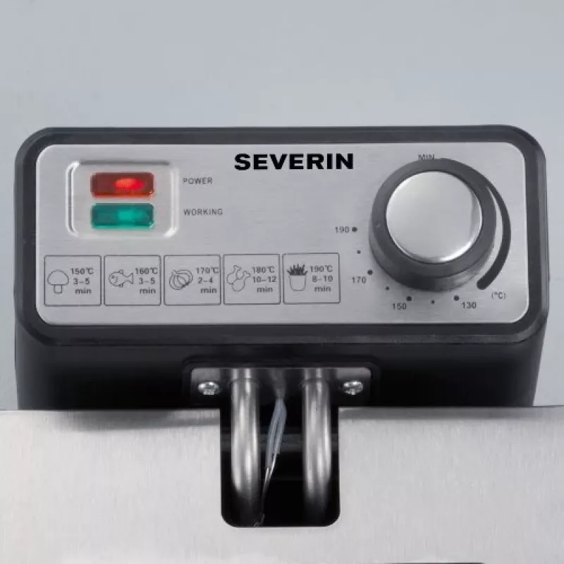 Giliasūdė Severin FR 2431 Single 3 L 2000 W Nerūdijantis plienas