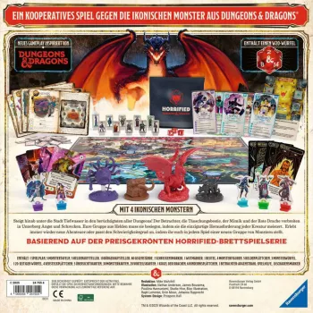 Horrified Dungeons & Dragons, stalo žaidimas