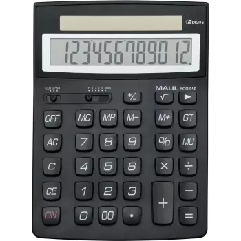 Kalkuliatoriaus dėklas MAUL ECO 950, juodas (7268990)