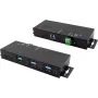 USB šakotuvas EXSYS EX-1189HMVS-3, 7× USB 3.0, metalinis korpusas