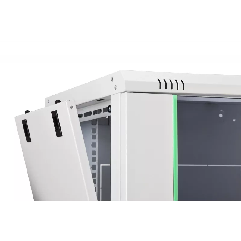 Sieninis 19 colių stovo spintos korpusas DIGITUS Dynamic‑N DN-37100, 7U, 600x450 mm (PxG), IP20, šviesiai pilka, neišardytas