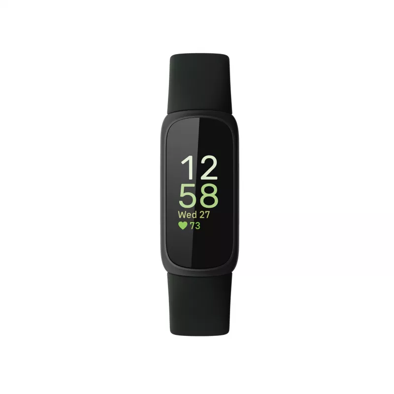Apyrankės tipo aktyvumo seklys Fitbit Inspire 3 juodas