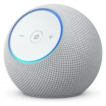 Garsiakalbis Amazon Echo Dot Max 2025 leidimas – Glacier White – Bluetooth (B0DKLVWZPF)
