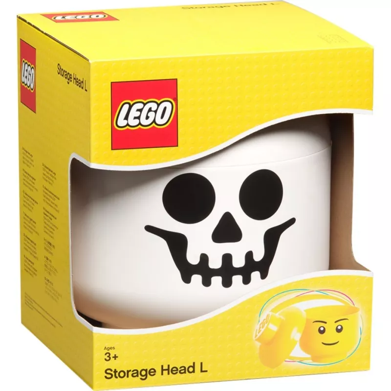 Laikymo lentyna galva Room Copenhagen LEGO Storage Head “Skeleton” didelė 40321728