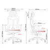 Ergonominė premium kėdė Ergo Officer ER-414