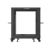 Atviras stovas LANBERG Open Rack OR01-6112-B 12U 600x600 reguliuojamas juodas