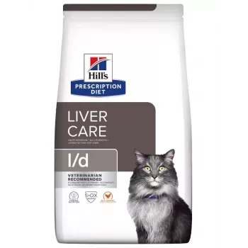 HILL'S Prescription Diet Liver Care - sausas kačių ėdalas - 1,5 kg