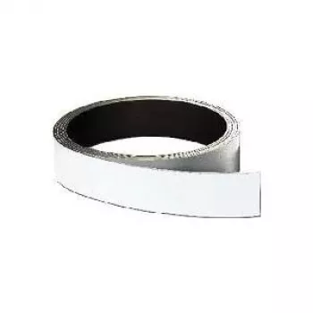 Magnetinė juosta Franken LS40 40 mm x 10 m, 0,8 mm storio, balta