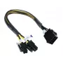 Akasa AK-CB8-8-EXT - Spannungsversorgungs-Verlängerungskabel - 4 PIN ATX12V (W)