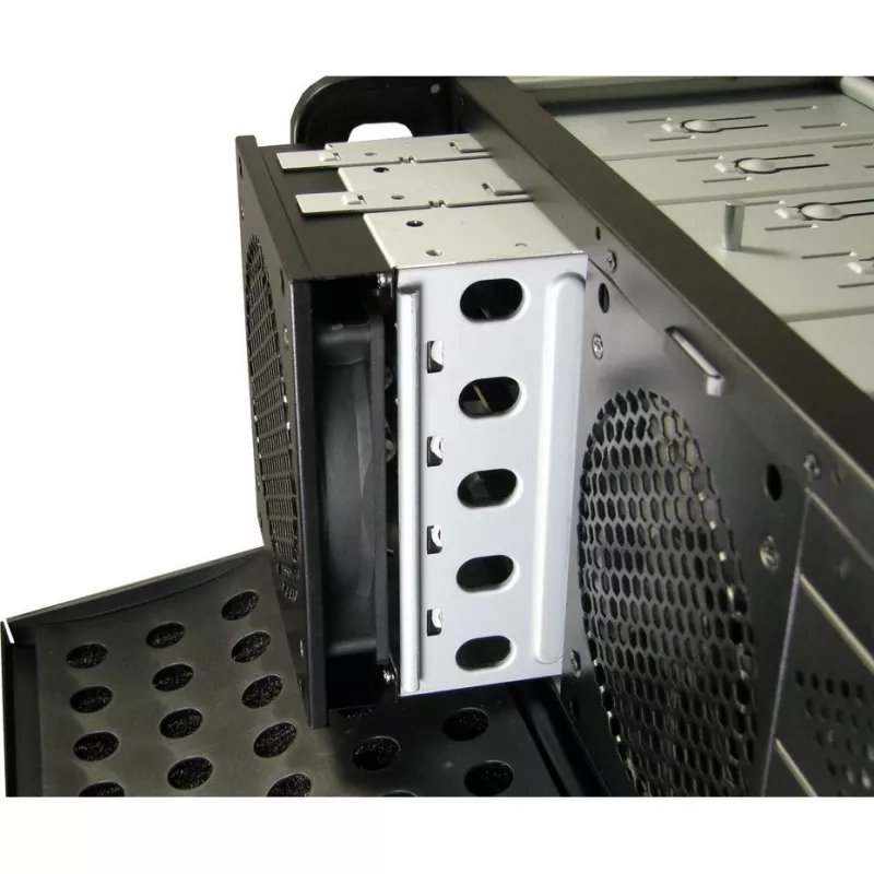 Serverio korpusas Inter-Tech IPC 4U-4129L stelažinis metalinis sidabrinis