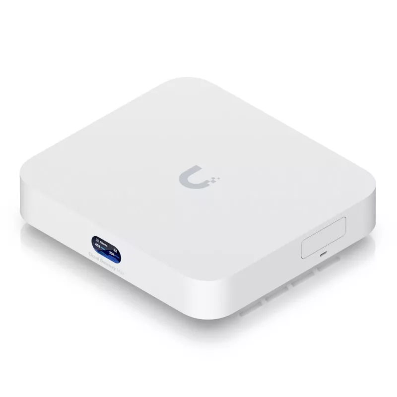 Ubiquiti UCG-MAX-EU Valdiklis, Šliuzas, 512 GB NVMe SSD, 4x 2.5G LAN, 1x 2.5G WAN