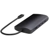 Satechi USB-C Multiport Adapter ST-P8KED — 6 prievadų, palaiko 8K raišką