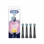 Oral-B iO Gentle Care keičiamosios šepetėlio galvutės, juodos, 4 vnt.