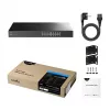 Cudy GS1016L tinklo jungiklis – 16 prievadų Gigabit Ethernet, 32 Gbit/s, montuojamas stelaže