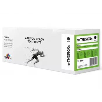 Kasečių rinkinys Brother TN2510XL TB-TN2510XN BK 100% naujas