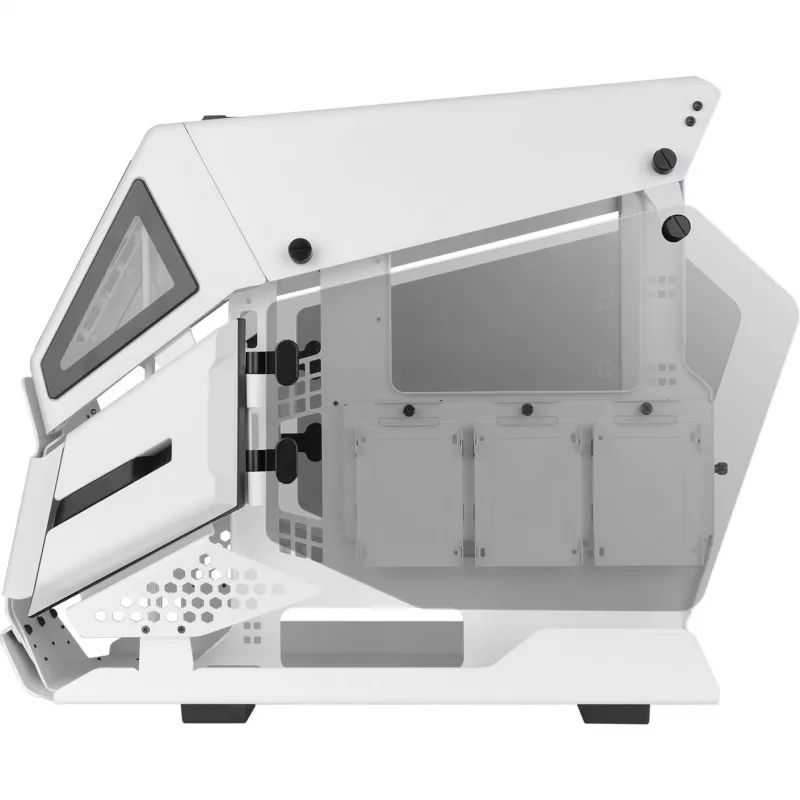 PC korpusas Thermaltake AH T200 Snow Micro Tower baltas
