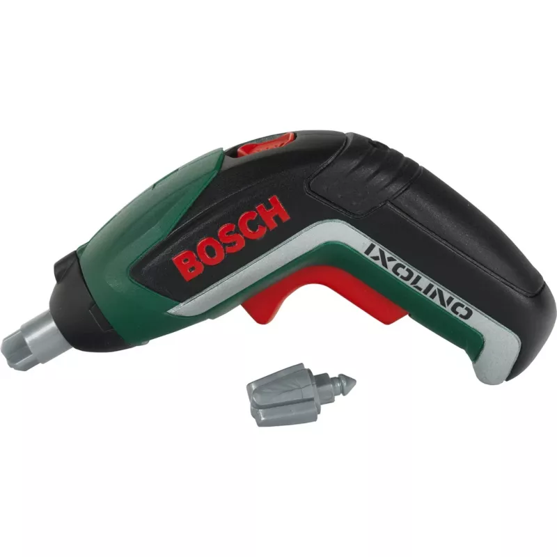 Theo Klein 8300 Bosch Ixolino belaidis atsuktuvas su šviesa ir garsu, keičiamais antgaliais, žaislas vaikams nuo 3 metų