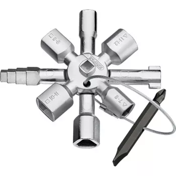 Knipex 00 11 01 raktas valdymo spintoms / komunalinis raktas