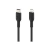 Lightning laidas Belkin CAA004BT1MBK 1m juodas