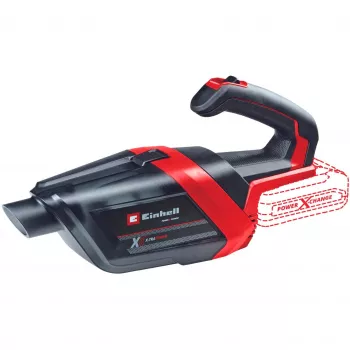Einhell TE-HV 18/06 Li - Solo 0.6 L sausas bekamerinis dulkių siurblys