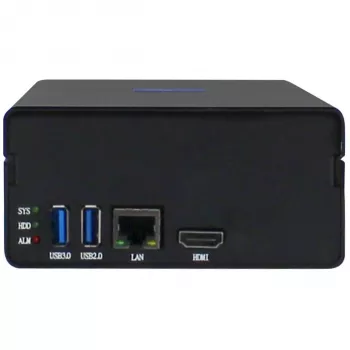 NVR dėžutė ALLNET ALL2289-4GB su Networkoptix serveriu RK3399 4GB, skirta 3,5 colio HDD/SSD