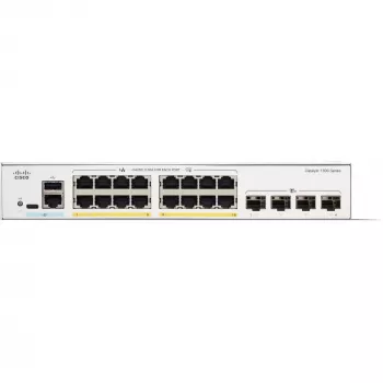 Valdomas jungiklis Cisco Catalyst 1300-16P-4X 16 prievadų GE PoE 4x10GE SFP+