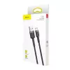 Baseus Cafule 2.4A 1m Micro USB laidas (pilkas/juodas)