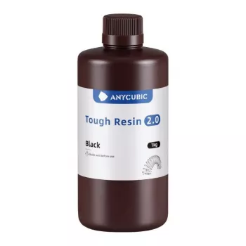 Fotopolimero derva AnyCubic Tough Resin 2.0 juoda 1 kg SRX2BK-101A