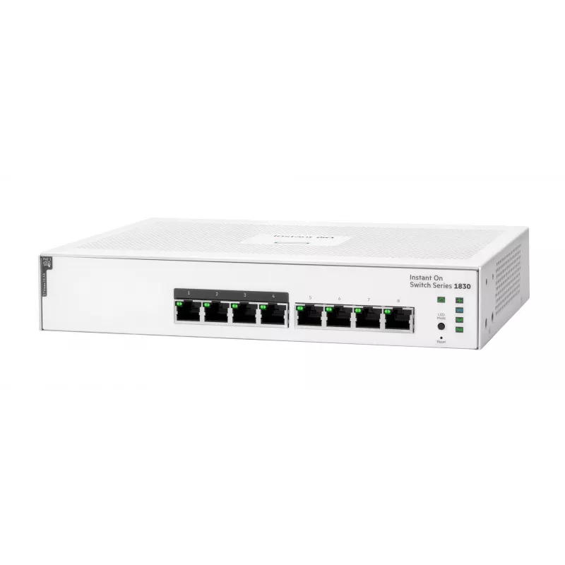 HPE Aruba Networking Instant On 1830 8G 4p Class4 PoE 65W valdomas jungiklis