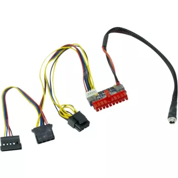 Inter-Tech 88882193 - ATX (20 kontaktų) - SATA 15 kontaktų + Molex (4 kontaktų) - tiesus - tiesus - Įvairiaspalvis - 35 mm